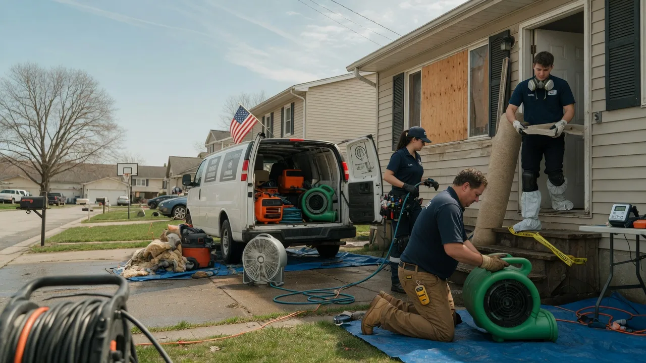 Water Damage Restoration in Marissa, IL near me